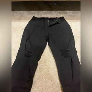 Black shein jeans, never worn
